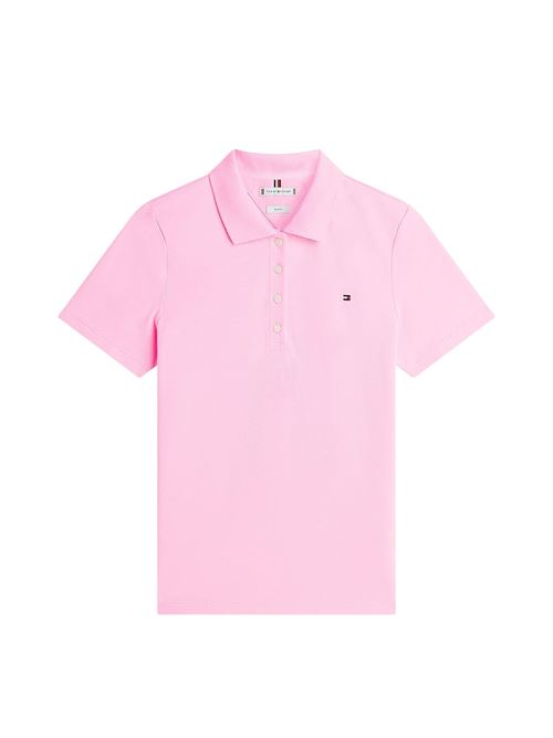 Polo slim fit in piquet Tommy Hilfiger | WW0WW43225TOR